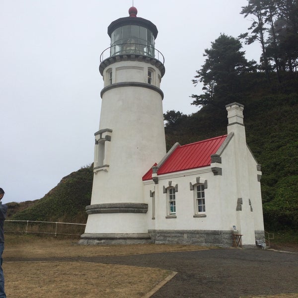 Photo taken at Heceta Lighthouse Bed &amp; Breakfast by dolly y. on 8/9/2015