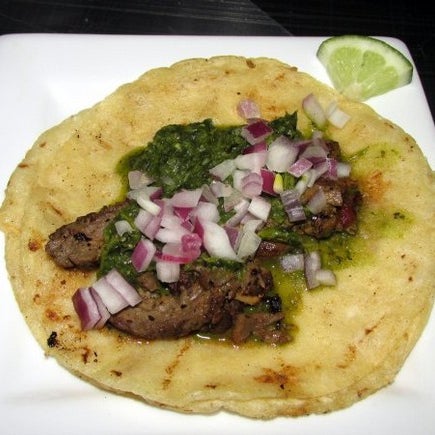 “Chubby Vegetarian" taco and shrimp tacos are two of The CA Michael Donahue's "Best Bets."