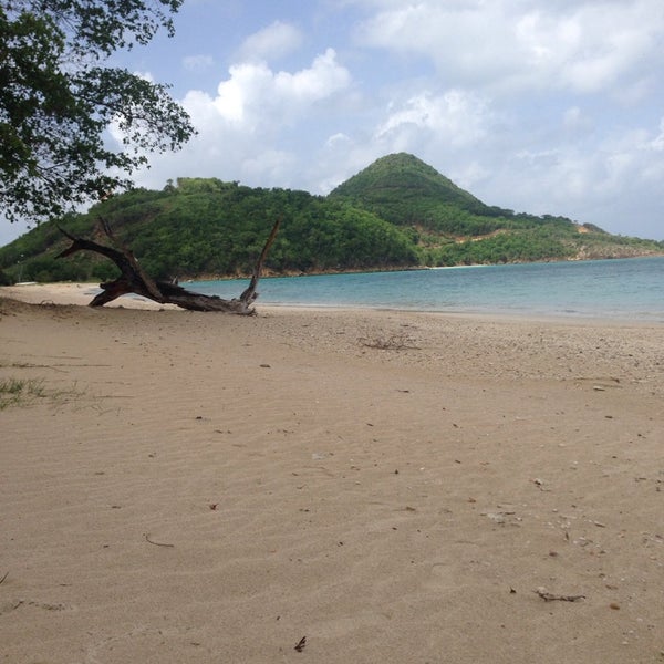 Photo taken at Hermitage Bay - Antigua by Andres V. on 9/5/2014