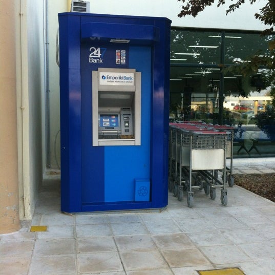 Photos At Atm Emporiki Bank 24 7 Airport Now Closed Bank