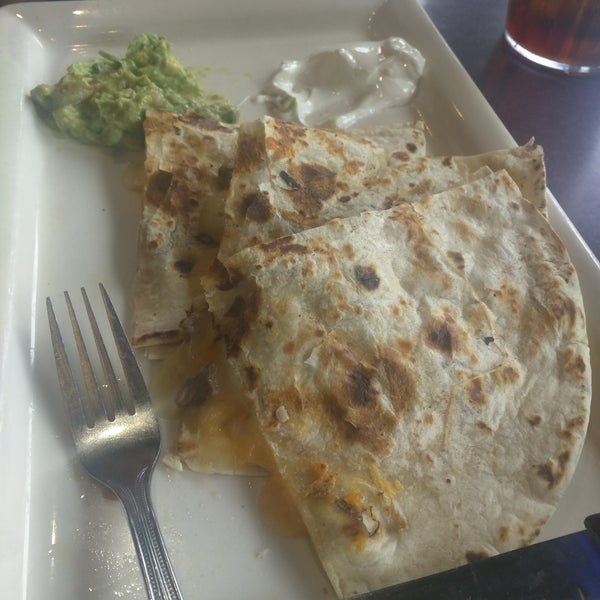 Quesadillas were very good, street tacos were the bomb