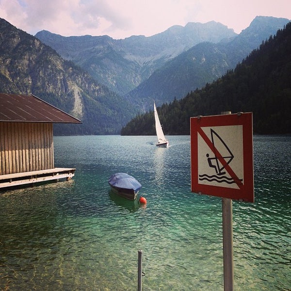 Plansee Австрия кемпинг
