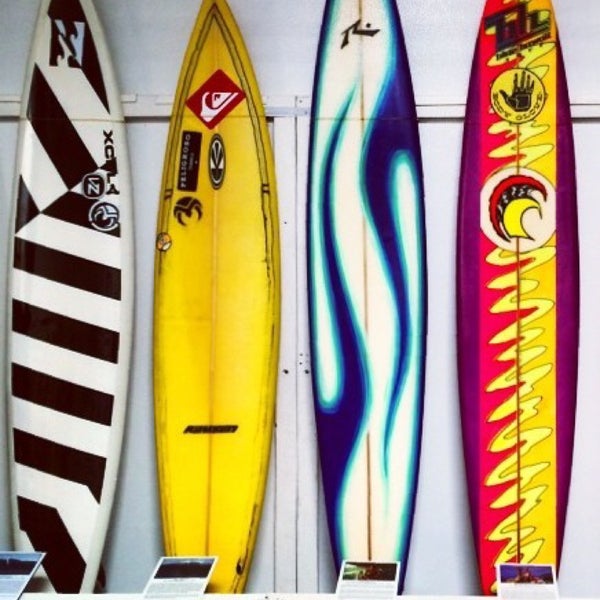 Incredible collection of surfboards!