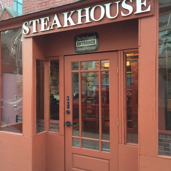 Photo taken at DeStefano&#39;s Steakhouse by Jim S. on 8/2/2015
