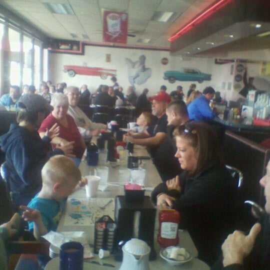 Photo taken at The 50&#39;s Diner by Nancy T. on 4/21/2013