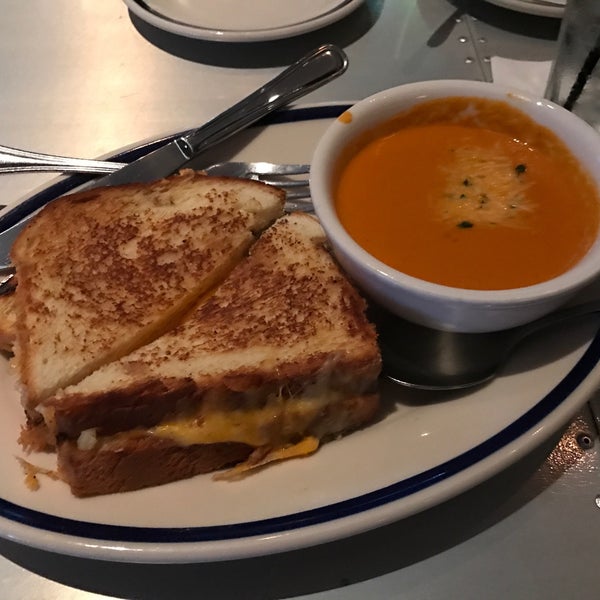 Grilled Cheese was decent, tomato soup was great, and the Mac and Cheese was amazing. You can get it without the ham!