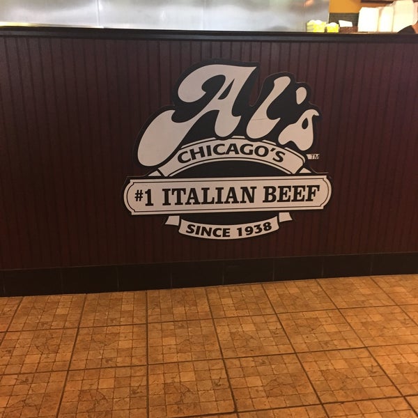 Photo taken at Al&#39;s Beef and Catering on Adams by Koval C. on 3/5/2016