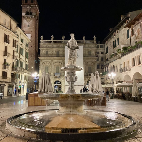 Photo taken at Piazza delle Erbe by Luis L. on 10/2/2022