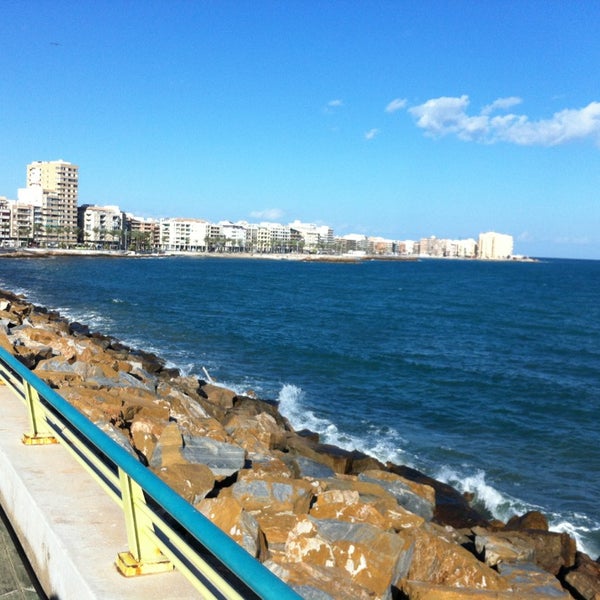 Photo taken at Puerto Deportivo Marina Salinas by Solgolf V. on 2/23/2013