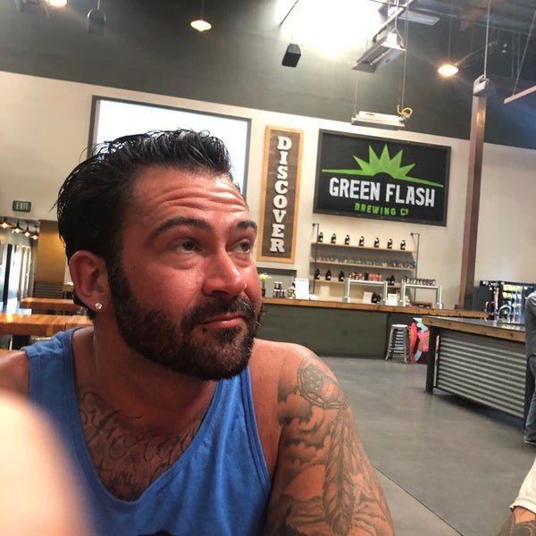 Photo taken at Green Flash Brewing Company by Jeremiah J. on 6/27/2019