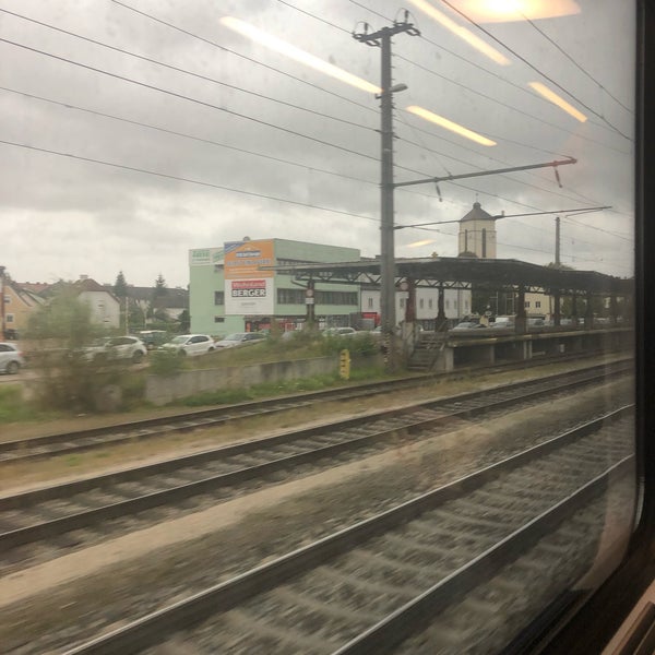 Photo taken at Bahnhof Attnang-Puchheim by Jeremiah J. on 9/23/2019