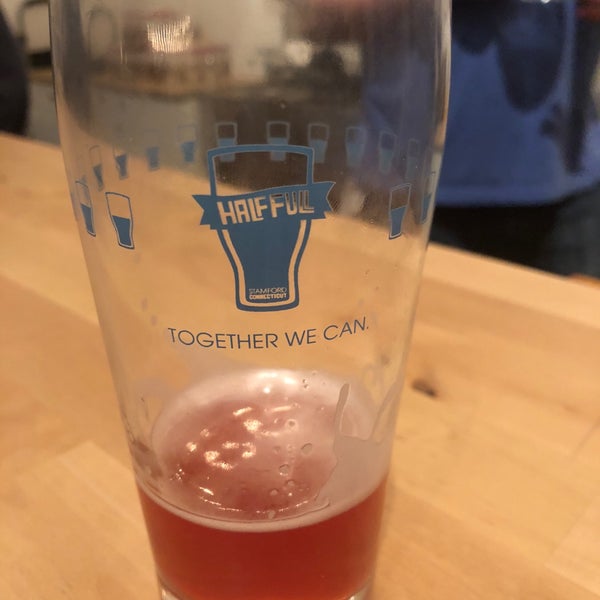 Photo taken at Half Full Brewery by Jeremiah J. on 11/11/2018