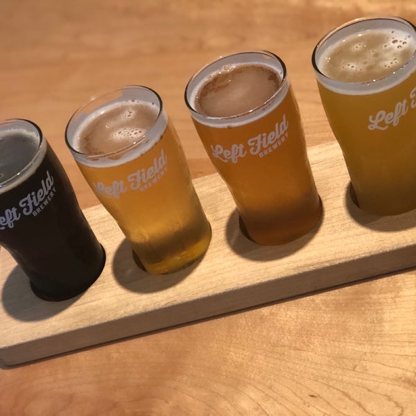 Photo taken at Left Field Brewery by Selda Y. on 6/25/2019