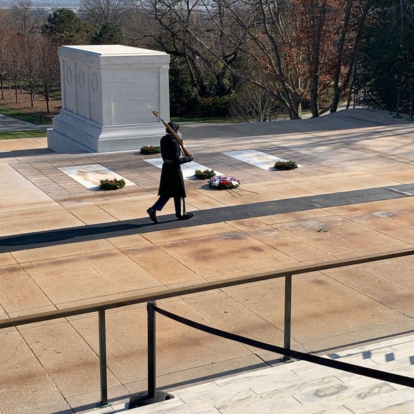 Photo taken at Tomb of the Unknown Soldier by Erika P. on 12/20/2019