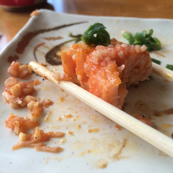 Photo taken at Itoshii sushi by Carol K. on 1/7/2016