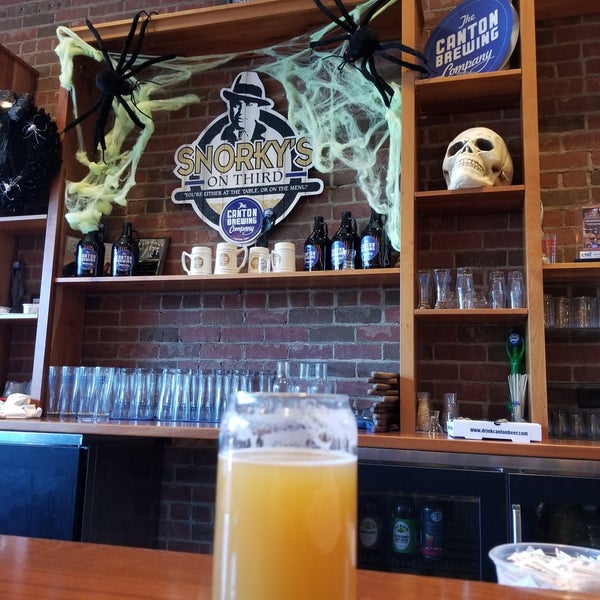Photo taken at Canton Brewing Company by Eddie M. on 10/31/2020