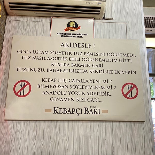 Das Foto wurde bei Kebapçı Baki von Havva G. am 8/31/2020 aufgenommen