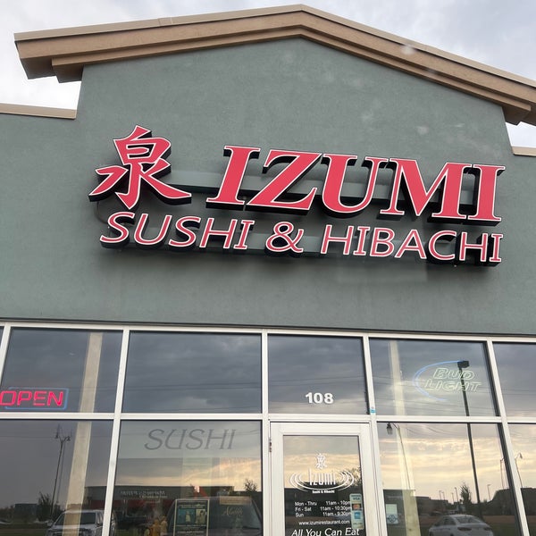 Foto tirada no(a) Izumi Sushi &amp; Hibachi All You Can Eat por Pedro em 10/1/2022