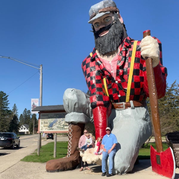 Paul Bunyan Rest Area in Akeley