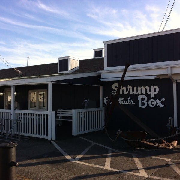 Photo taken at The Shrimp Box &amp; Outside The Box Patio Bar by Robert S. on 4/16/2015