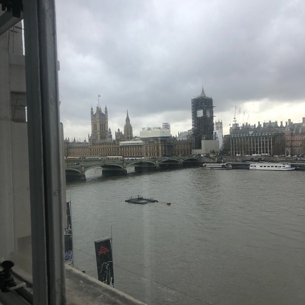 Photo taken at London Marriott Hotel County Hall by Nancy J. on 1/13/2020