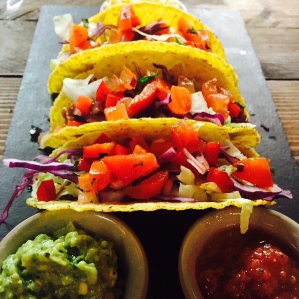 #Tacos ! Choose from a selection of #PulledPork #Chimmichuri #Chicken #GrilledVegetable