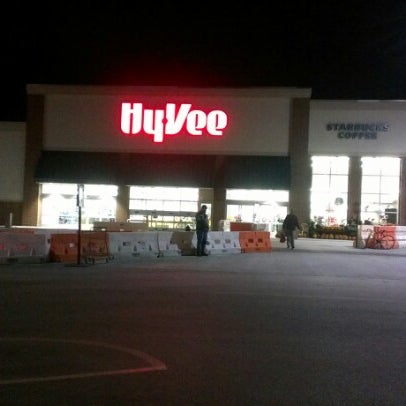 Photo taken at Hy-Vee by Nathan B. on 10/26/2012