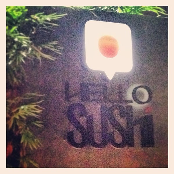 Photo taken at Hello Sushi by alejandro c. on 1/15/2013