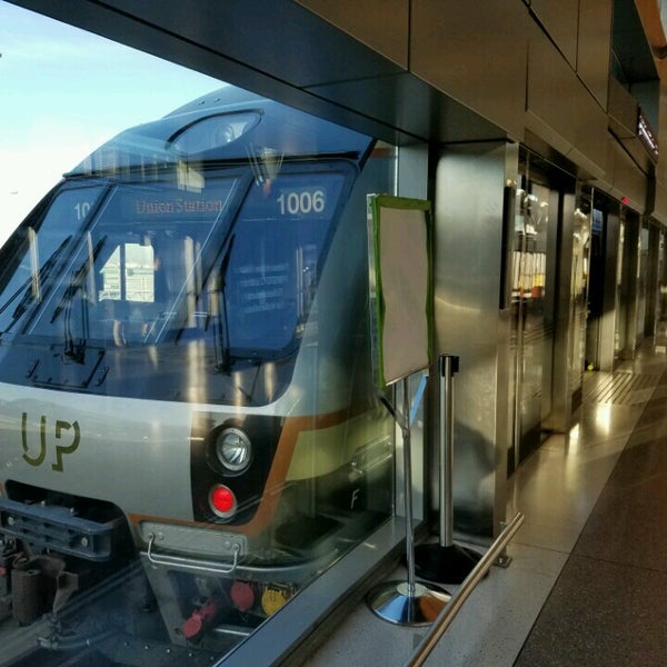 UP Express Pearson T1 Station Toronto Pearson International Airport
