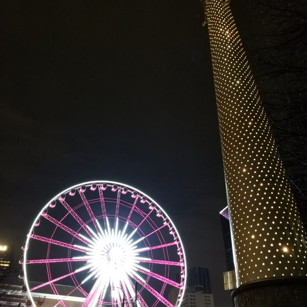 Photo taken at Centennial Olympic Park by Kino on 1/28/2018