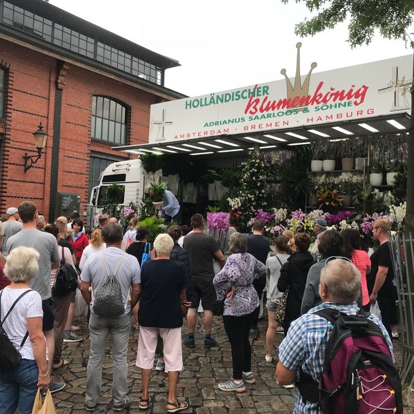 6/10/2018 tarihinde Jeffrey D.ziyaretçi tarafından Hamburger Fischmarkt'de çekilen fotoğraf
