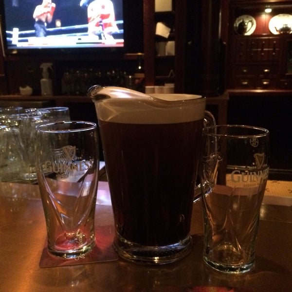 Photo taken at The OverDraught Irish Pub by Bobby G. on 3/8/2014