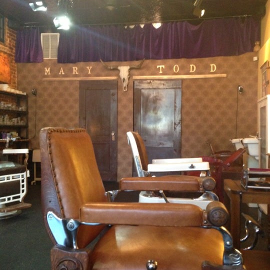Photo taken at Mary Todd Hairdressing Company by Gregory G. on 11/28/2012