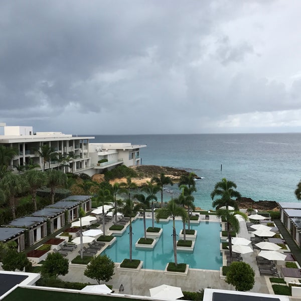 Photo taken at Four Seasons Resort and Residences Anguilla by John S. on 11/8/2016