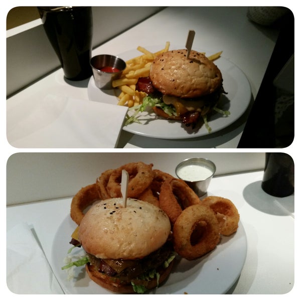 Nice cozy place,good atmosphere. Fantastic burgers,little too pricey. Very friendly stuff.