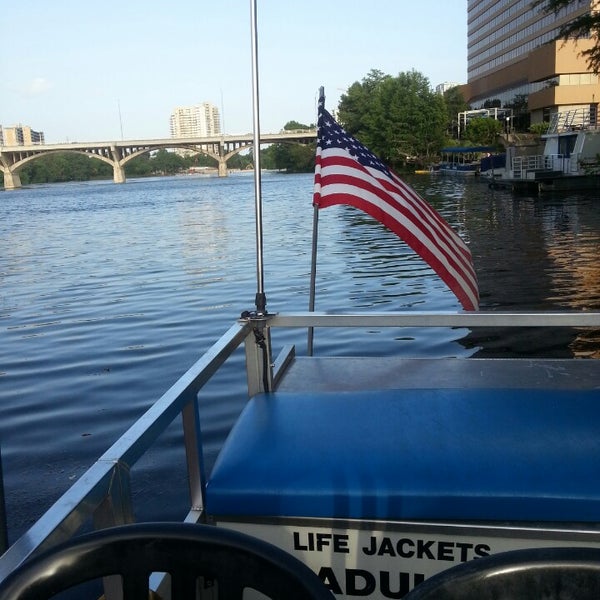 Photo taken at Lone Star Riverboat by Jennifer Y. on 7/23/2013