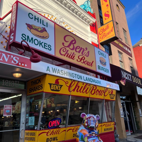 Photo taken at Ben&#39;s Chili Bowl by Conrad D. on 12/26/2021