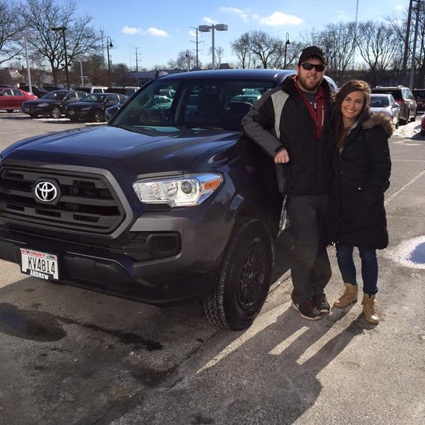 Congratulations on your brand new 2016 Tacoma Ryan and Megan!