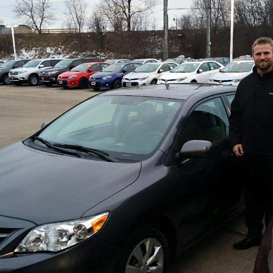 Thank you Dave for making us your Milwaukee Area Toyota dealership of choice! #ValuedCustomer #Corolla