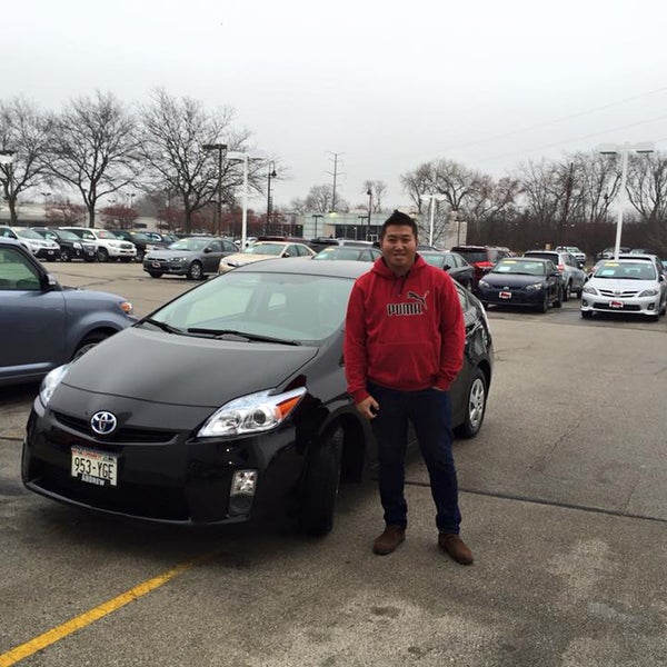 Another happy Andrew Toyota Scion Customer. Enjoy your first new car- A new 2015 Toyota Prius! #ValuedCustomer