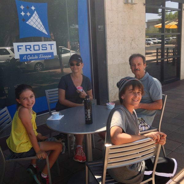 Photo taken at Frost, A Gelato Shop by Gene A. on 4/21/2013