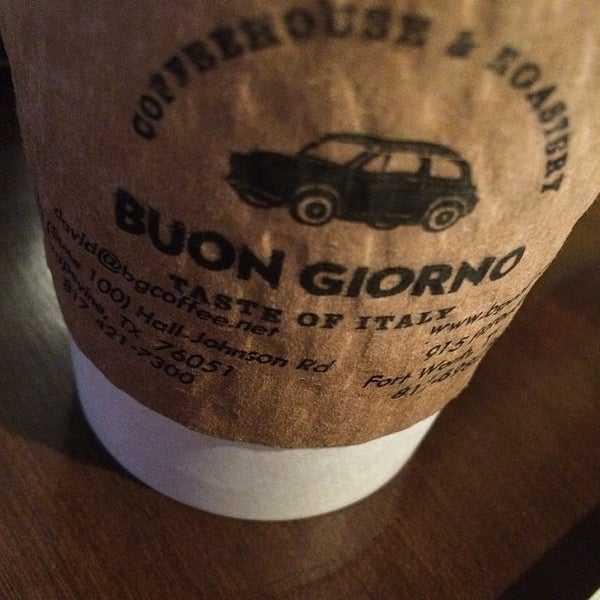 Photo taken at Buon Giorno Coffee by Michael S. on 3/8/2014