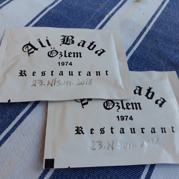 Photo taken at Ali Baba Restaurant Kadıköy by Emel Ç. on 4/23/2018