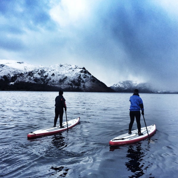 Photo taken at Ullswater Steamers by Northwest Paddleboards S. on 3/1/2015