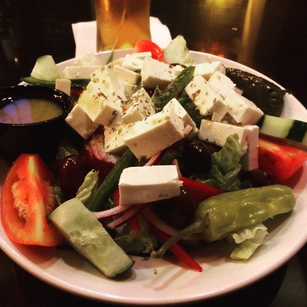 Greek salad is a meal!