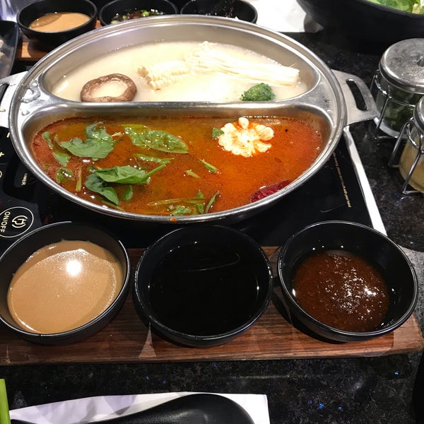 absolutely loved their tom yum broth. made me feel super full with all the veggies and choice of meat.