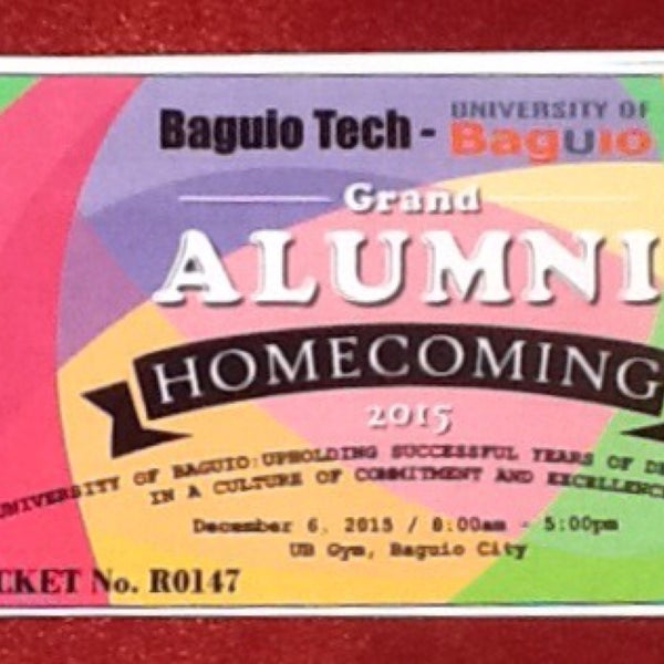 University of Baguio Cardinals Gym Lungsod ng Baguio, Baguio City