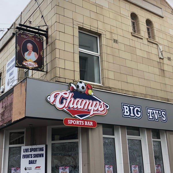 champs sports bar blackpool