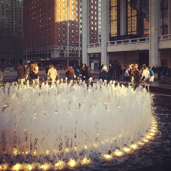 Lincoln Plaza Fountain Lincoln Square New York, NY