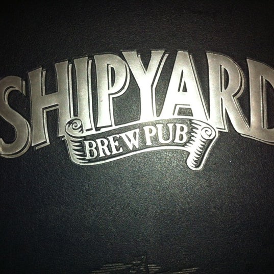 Photo taken at Shipyard Brew Pub by Heidi B. on 11/21/2012